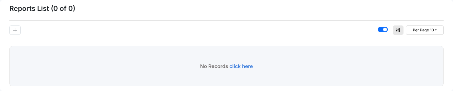 Reports list
